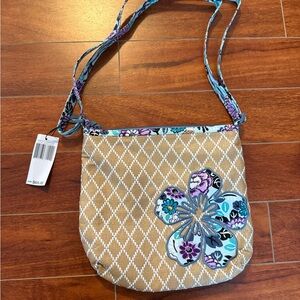 Vera Bradley Floral Patterned Beach Shoulder Bag